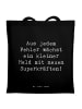 Shopper Spruch Fehler machen lernen mit Spruch in Schwarz