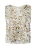 MOSS COPENHAGEN Top MSCHMagnolia in silber gold - 0001