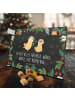Mr. & Mrs. Panda Hunde Adventskalender Mops Verliebt mit Spruch in Kreidetafel