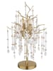 Globo lighting Tischleuchte "GLORIA" in goldfarben matt