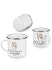Mr. & Mrs. Panda Tasse 40. Hochzeitstag Rubinhochzeit mit Spruch in Transparent