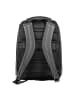 Piquadro Schwarz Leder Herren Rucksack