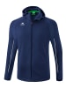 erima Liga Star Trainingsjacke mit Kapuze in new navy/weiss