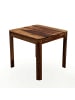 FineBuy Esstisch in Braun / Sheesham / 80x80x76