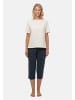 Schiesser Schlafanzug Cotton in Blau gepunktet / Creme