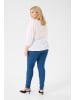 KAFFE curve Langarm-Bluse KCrory in Chalk