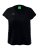 erima Damen Essential Team T-Shirt in schwarz/slate grey