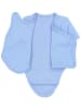 TupTam Baby Jungen Kurzarm Wickelbody 5er Set in beige Modell 1