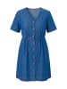 Ulla Popken Midikleid in blue denim