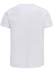 Hummel Trainingsjacke "Hmlic Combi T-Shirt" in Weiß