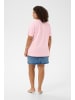 KAFFE curve T-Shirt kurzarm KCannia Loose fit in Ballerina