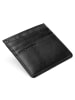 Farmhood Memphis Kreditkartenetui RFID Schutz Leder 10 cm in black 2