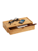 Wenko Bambus Box Mod. Terra mit Schublade 2er Set, Bambus Box Terra mit Schublade 2er Set in Braun
