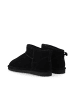 Bianco Wildlederstiefelette in Black