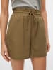 Vero Moda Paperbag Shorts in Capers