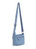 Mindesa Damen Umhängetasche in Blau Grau