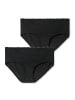 sheego Slips im 2er-Pack in schwarz+schwarz