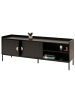 MCW TV-Board O39, Holzoptik schwarz