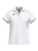 erima Damen Poloshirt in weiss/schwarz