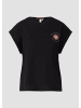 QS T-Shirt in 99D0_schwarz