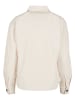 Urban Classics Urban Classics Damen Ladies Oversized Shirt Jacket in whitesand