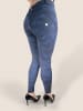 FREDDY WR.UP Push Up Hose 7/8-Länge in Camouflage Blau