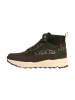Napapijri Vortec High-Top-Sneaker aus Leder Grün