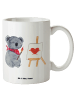 Mr. & Mrs. Panda Keramikbecher Koala Künstler ohne Spruch in Weiß