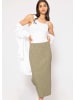 SASSYCLASSY Maxi Rock (Röcke) in khaki