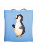 Mr. & Mrs. Panda Ostergeschenk Pinguin Marienkäfer ohne Spruch in Sky Blue