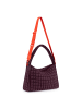 Les Visionnaires Unio Hobo Schultertasche 47 cm in dark wine