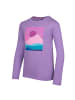Trollkids Langarm-Shirt Falketind (GOTS) in lilac