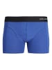 Jack & Jones 3-er Stück Pack Boxershorts Trunks Set Retro Unterwäsche JACLUCAS in Rot-Blau