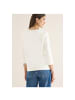 Cecil Langarmshirt in vanilla white