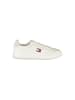 Tommy Hilfiger Weiße Polyurethan-Sneaker