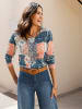 WITT WEIDEN Druck-Shirt in jade-terra-bedruckt