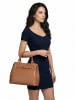 Samantha Look Handtasche echt Leder in cognac