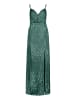 Vera Mont Abendkleid mit Pailletten in Agate Green