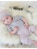 OrganicEra Baby Wickel-Kurzarmbody in Rose Melange