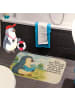 Mr. & Mrs. Panda Badezimmer Läufer Pinguin Buch Design mit Spruch in Weiß