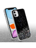 cadorabo Hülle für Apple iPhone 11 PRO Glitter in Schwarz mit Glitter