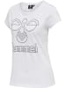 Hummel Hummel T-Shirt Hmlsenga Damen Atmungsaktiv in WHITE