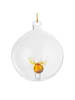 Butlers Glaskugel HANG ON Rentier in Transparent