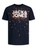 JACK & JONES Junior 2er Pack T-Shirts JCOSPLASH in navy blazer