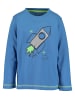 Blue Seven Blue Seven Longsleeve mit Print "Space" Blau Orig-92