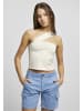 Urban Classics Urban Classics Damen Ladies One Strap Top in whitesand