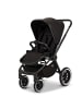 MOON 2in1 Kombi-Kinderwagen Resea+ bis 22 kg belastbar - in schwarz