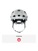ABUS Fahrradhelm MoDrop in polar white