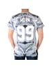 Eleven Paris T-Shirt Hova Olva Print Grau