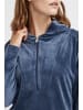 Oxmo Kapuzensweatjacke OXMitty Sweat set in blau